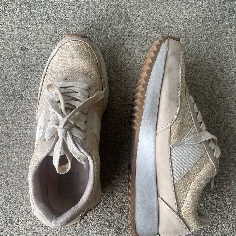 Stylish Beige Sneakers
